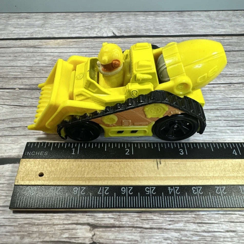 Spin Master SML Nickelodeon Paw‎ Patrol Rubble Yellow Die-Cast 3 1/2